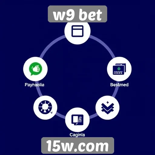 Métodos de pagamento oferecidos pela plataforma W9 Bet